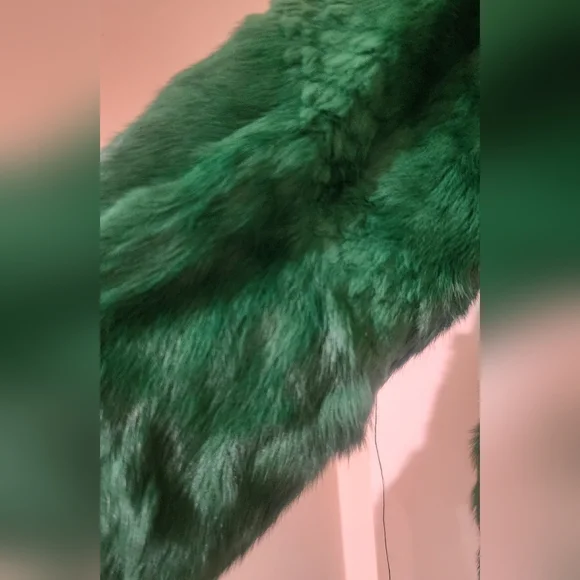 Real Rabbit Fur Coat - Picture 4 of 4